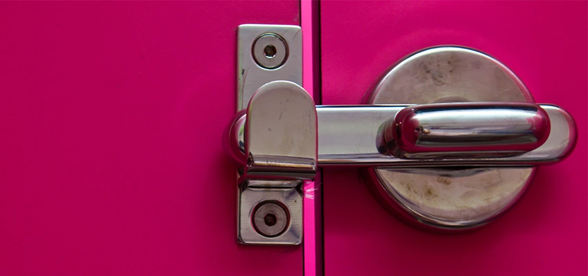 Childproof Gate Lock in El Granada, California