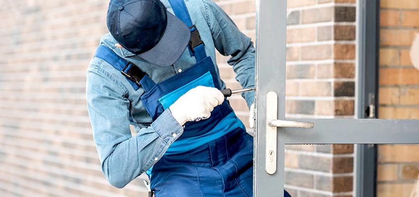 Pivot Storefront Door Locks Installation in El Granada, California